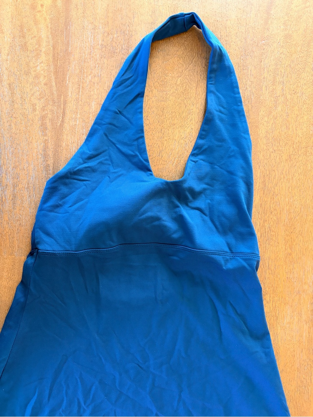 Patagonia Blue Halter Midi Dress - Picture 4 of 5